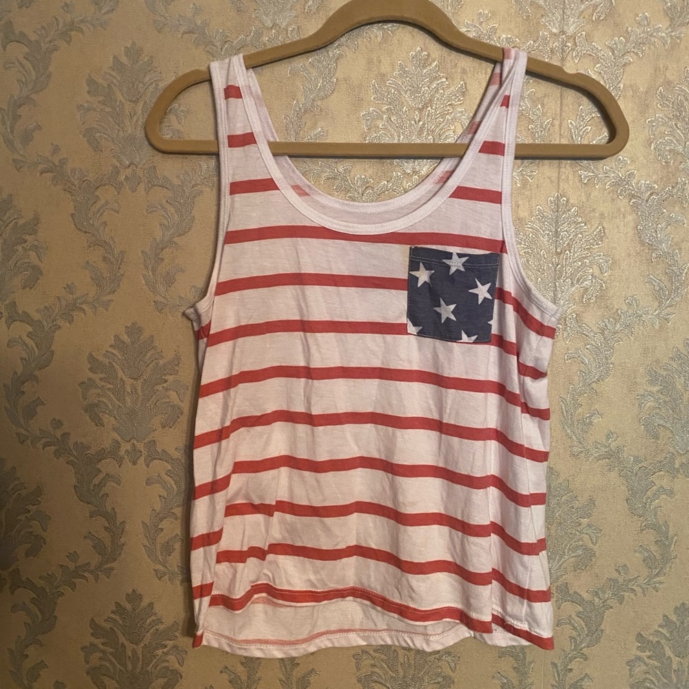Fifth Sun American Flag Tank Top